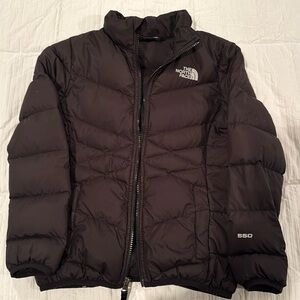 Northface Black Andres 550 Down coat size S (7/8)